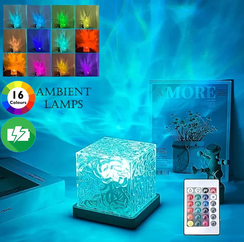 RGB Ocean Wave Projector Lamp