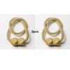 Magnetic Rope Curtain Tiebacks - 2pcs