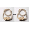 Magnetic Rope Curtain Tiebacks - 2pcs