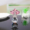 Colorful Rose Flower Figurine