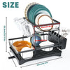Durable Removable Dish Drying Rack For Kitchen Countertop