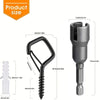 20Pcs Square Snap Clips Hooks