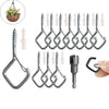 20Pcs Square Snap Clips Hooks