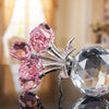 Colorful Rose Flower Figurine