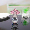 Colorful Rose Flower Figurine