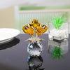 Colorful Rose Flower Figurine